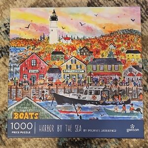 Galison Harbor by the Sea Puzzle - 1000 Pieces